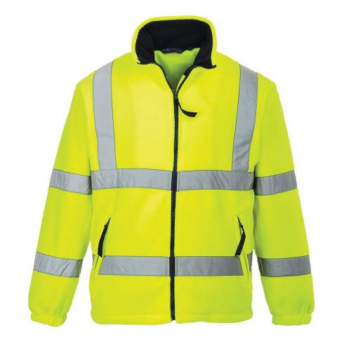 Veste polaire haute visibilité de marque PORTWEST modèle F300