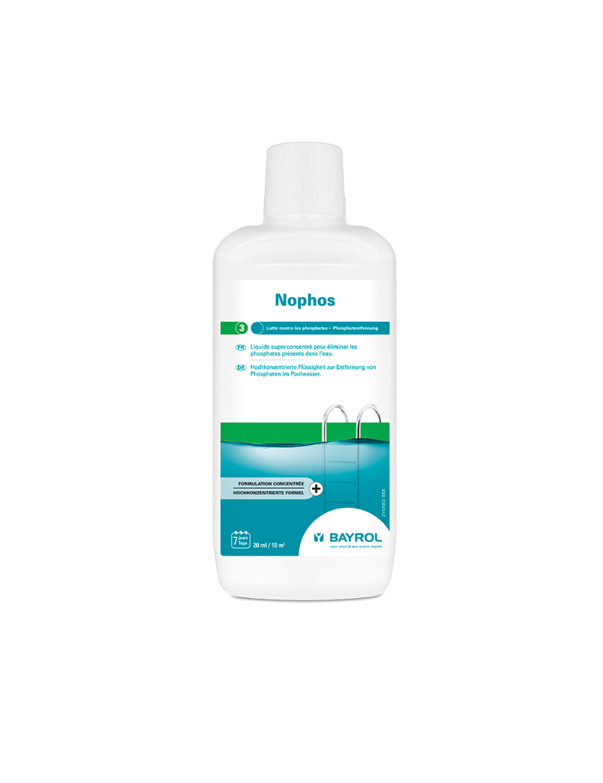 Nophos 1L BAYROL - liquide super concentré contre les phosphates