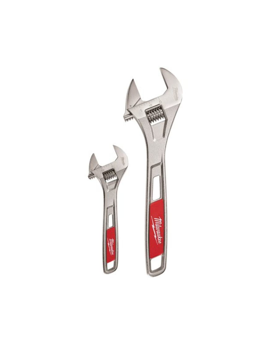 Clés à molette - MILWAUKEE 48227400 Jeu de 150 et 250 mm