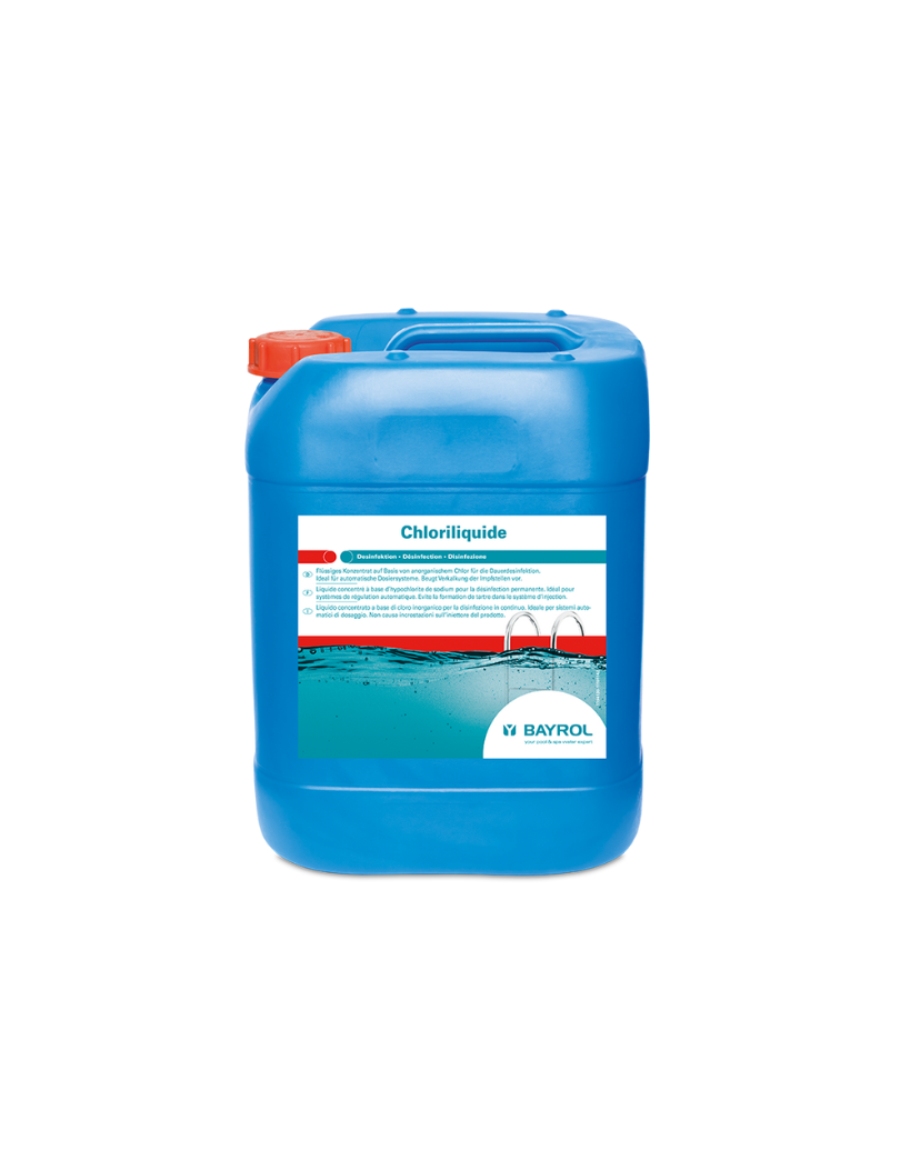 Chloriliquide Bayrol 20L - Traitement au chlore liquide pour une désinfection efficace de la piscine