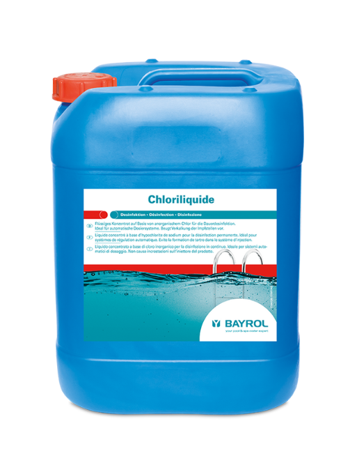 Chloriliquide Bayrol 20L - Traitement au chlore liquide pour une désinfection efficace de la piscine