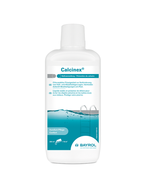 Calcinex 1L Bayrol - Traitement efficace pour prévenir et éliminer les dépôts de calcaire dans votre piscine