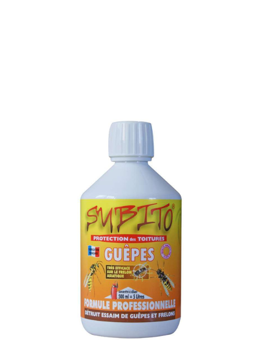 Répulsif guêpes toiture 500 ml - SUBITO