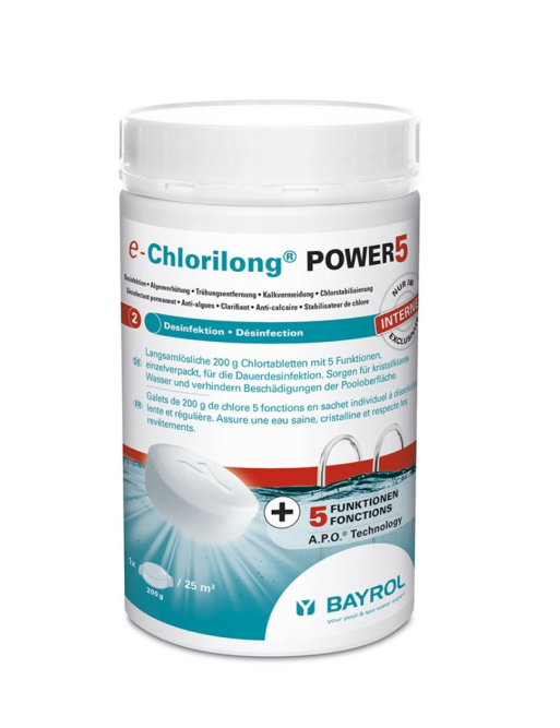 Chlorilong Power 5 en 1 kg marque Bayrol