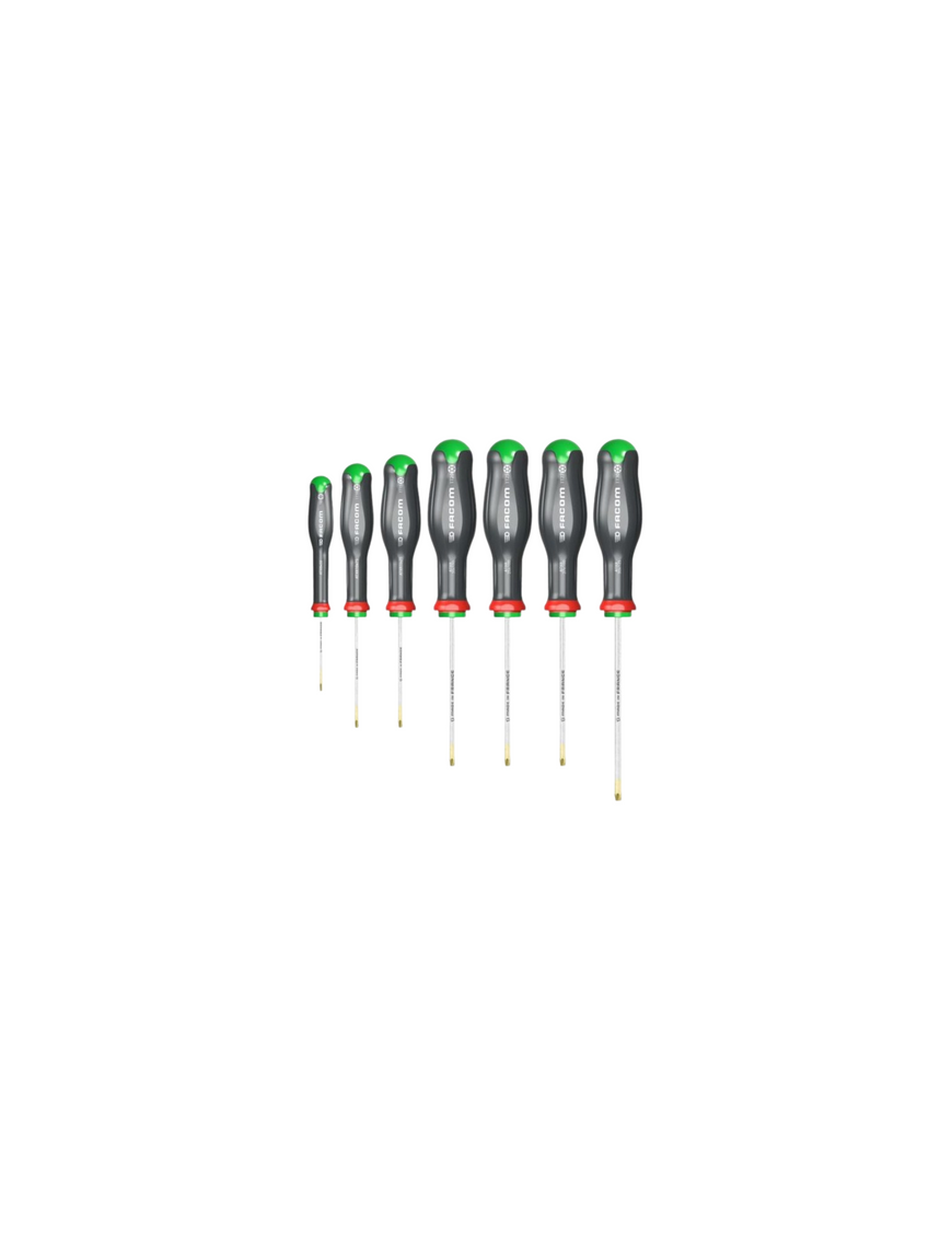 Set de 7 tournevis protwist - FACOM ATXR.J7PB