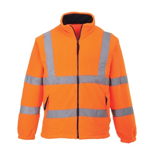 Veste polaire haute visibilité de marque PORTWEST modèle F300