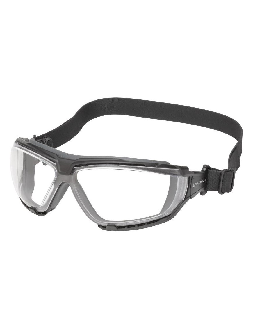 lunettes monobloc en polycarbonate GO-SPECS TEC CLEAR par Delta Plus